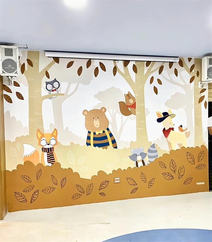 幼兒園校園 彩繪