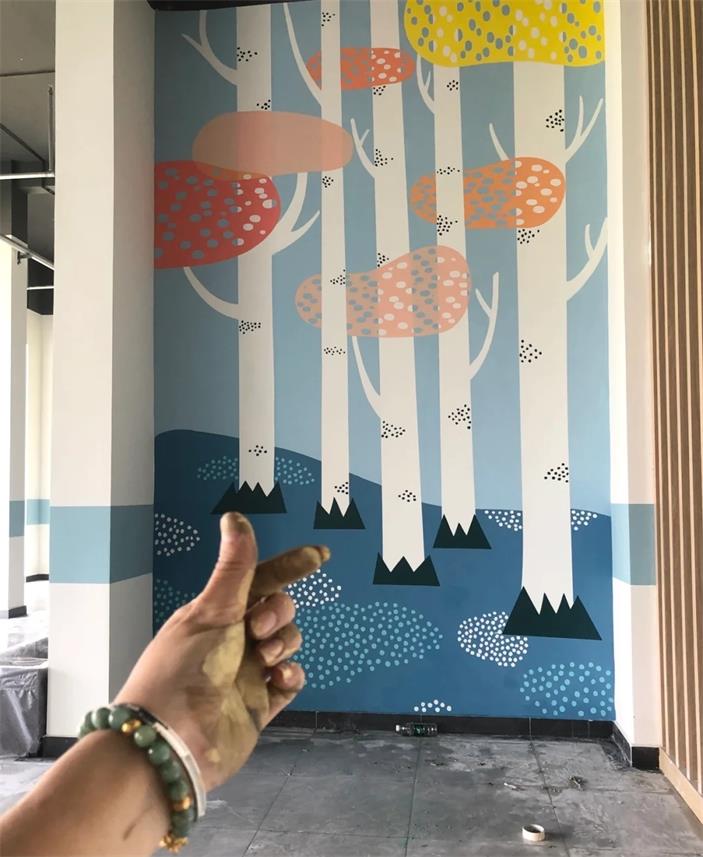 幼兒園校園 彩繪