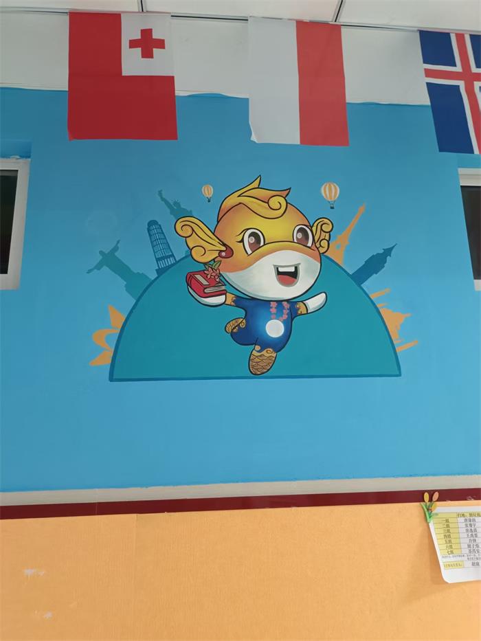 幼兒園校園 彩繪
